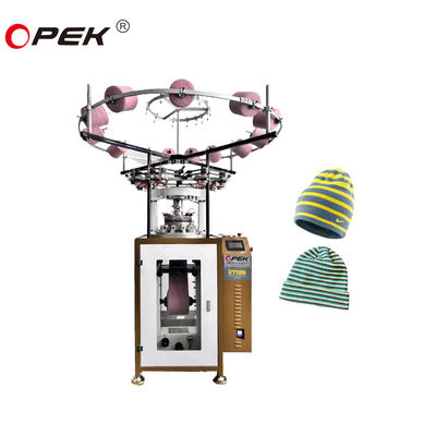 1X1 2X1 2X2 Rib Beanie brei-machine voor vis schaal wafelstik en winter hoeden