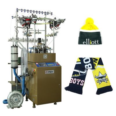 800 stuks per dag Productie OPEK Automatische Jacquard sjaalmachine voor kledingwinkels