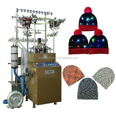 Computerized OPEK365 Cap and Hat Knitting Machine met ETL-certificering