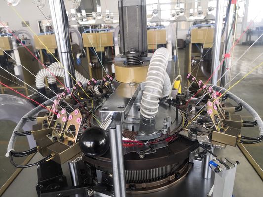 Circulaire breimachine voor de productie van voetbalschoenen en winterhoeden in reparatieshops