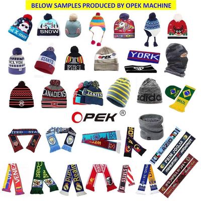 9 inch gecomputereerde acrylwol katoen bonnet hoed kap brei-machine door Top Opek 365