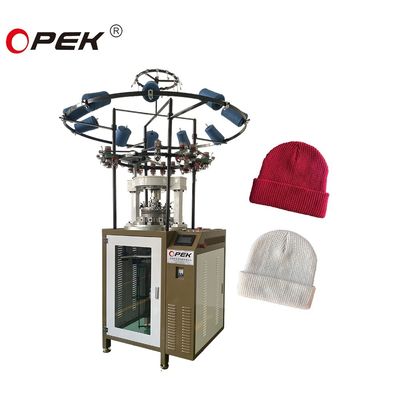 Opek 366A breimachine voor visschalen sjaal/winterhoed/knutsdoek