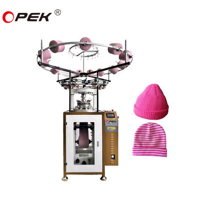 1X1 2X1 2X2 Rib Beanie brei-machine voor vis schaal wafelstik en winter hoeden
