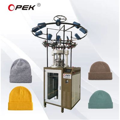 Multifunctionele Waffle Stitch Rib Hats brei-machine voor snelle en gemakkelijke bediening