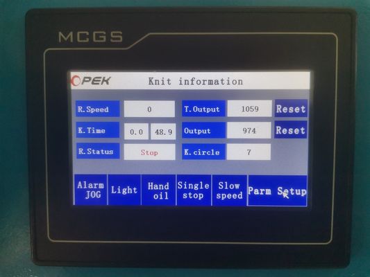 Naadloze cirkelvormige brei-machine perfect voor het efficiënt breien van weefsels