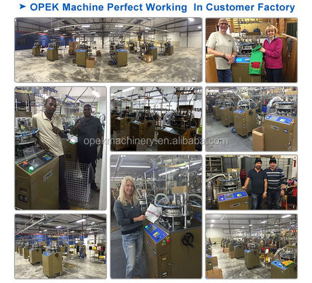 1000 W OPEK cap machine voor gebreide hoeden/sjaal 325 kg laadvermogen