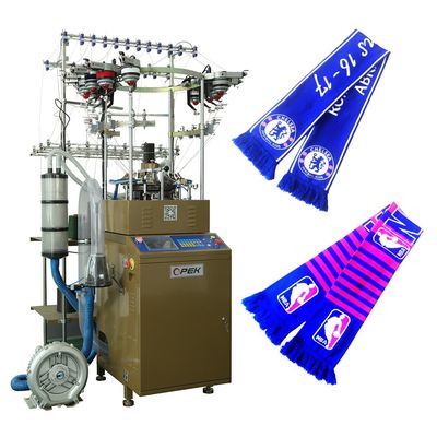 Op maat gemaakte sjaalproductie OPEK brei-machine Beanies met 144-400 naalden