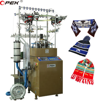Hoog OPEK Cap Machine voor gebreide hoeden/sjaal 350 kg capaciteit Single Knitting Method