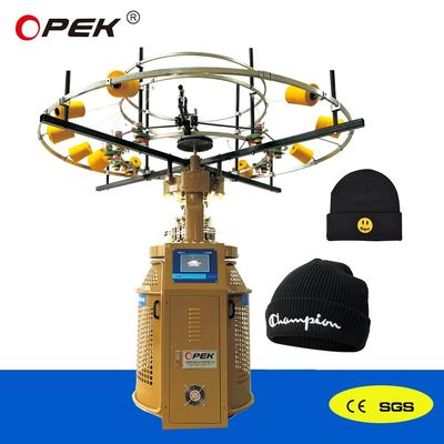 9 inch breiwijdte Opek Tuck en Ribbed Hat breimachine met naadloze technologie