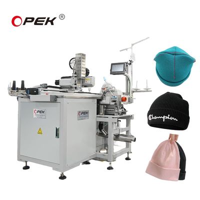1.5KW OPEK-300HS Automatische hoed naaimachine voor het breien van hoedkop in kledingwinkels