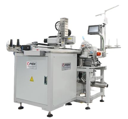 OPEK-300HS Automatische hoeden naaimachine Computerized operation Flat-bed configuratie