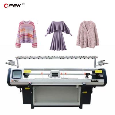 Computerized Sweater Flat Knitting Machine met 1,6 m/s snelheid en Jacquard Capacity