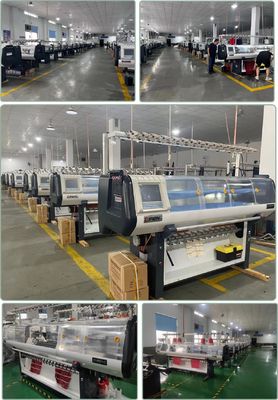 Computerized Sweater Flat Knitting Machine met 1,6 m/s snelheid en Jacquard Capacity