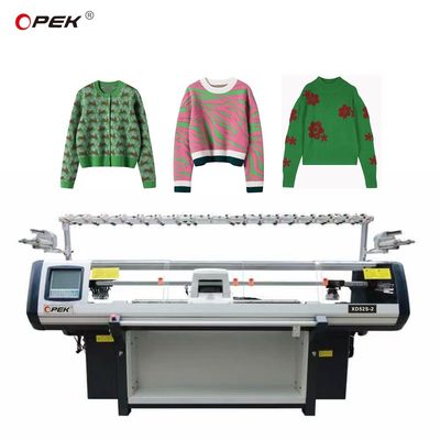 52 inch breiwijdte Duitsland naald jacquard platte breimachine voor wolne truien