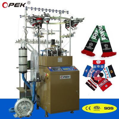 9 inch cilinder diameter High Speed Single Jersey Hoed en sjaal brei-machine
