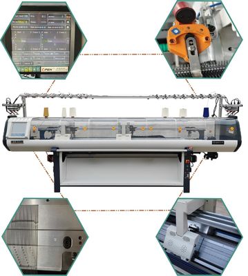 Economisch volledig geautomatiseerde kraag- en manchetmachine 1,6 m/s snelheid 650 kg gewicht