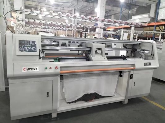Dubbele brei-methode Jacquard platte brei-machine voor veelzijdige toepassingen