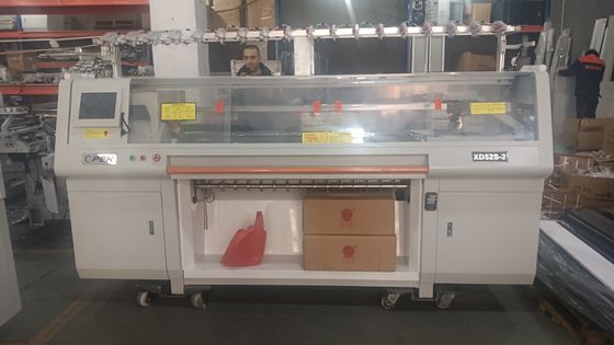 Dubbele brei-methode Jacquard platte brei-machine voor veelzijdige toepassingen