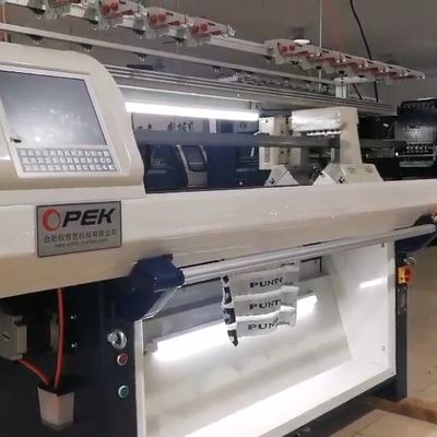 Top Chinees van High Speed Flat Knitting Machine voor duurzame productie