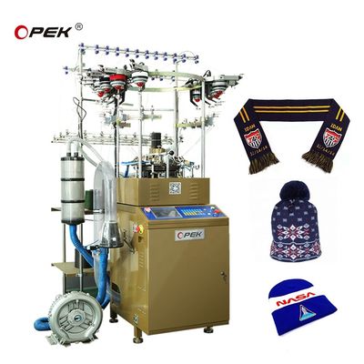 Circulaire brei-machines met kleine diameter 7G-14G Gauge 600 stuks/maand Volledig geautomatiseerd