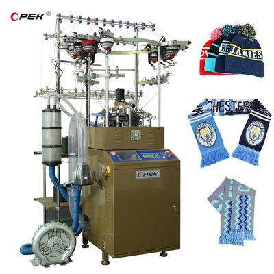 Home High Speed Jacquard Voetbal Hoed Maker 16 Kleuren Opties