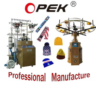 Volledig automatisch alarm OPEK Football Fan Automatic Circular Knitting Machine 752*663*1418mm