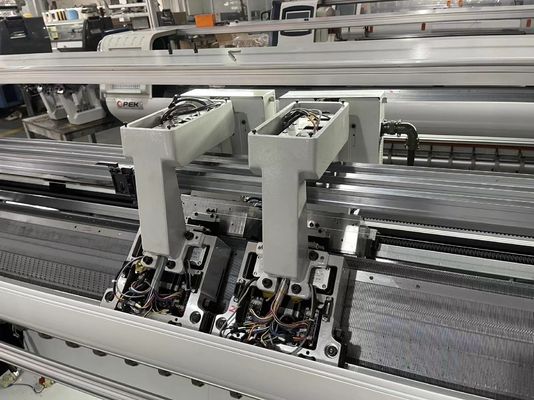 Top van Single Knitting Method Computerized Flat Knitting Machine voor T-shirt kragen