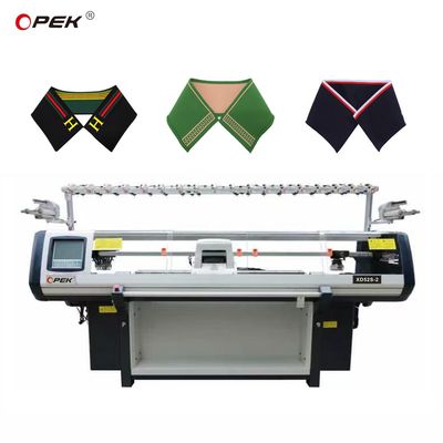 Double System Computerized Flat Knitting Machine voor 72 inch breiwijdte kledingstukken