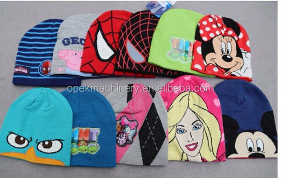 Volledig geautomatiseerde besturing Jacquard Beanie Hoed Maker CE ETL goedgekeurd door OPEK
