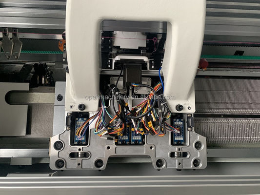 52 inch OPEK 12 Gauge Computerized Flat Knitting Machine met 1 1 Carriage System
