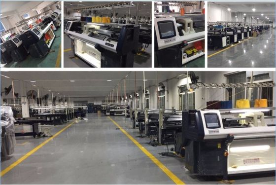 52 inch OPEK 12 Gauge Computerized Flat Knitting Machine met 1 1 Carriage System