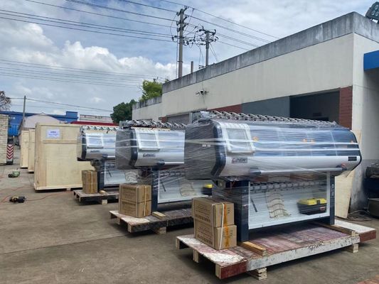 52 inch OPEK 12 Gauge Computerized Flat Knitting Machine met 1 1 Carriage System