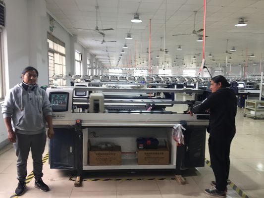 900 KG High Speed Single System Polo T-shirt kraag trui en manchet breimachine