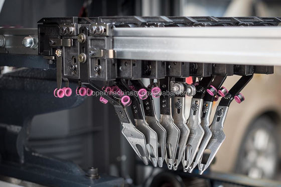 High Speed Flat Knitting Hat and Scarf Knitting Machine met drie systemen