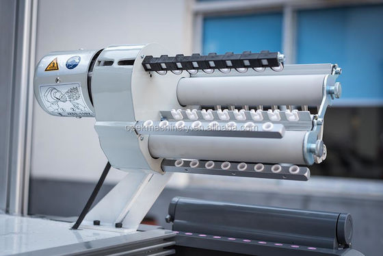 High Speed Flat Knitting Hat and Scarf Knitting Machine met drie systemen