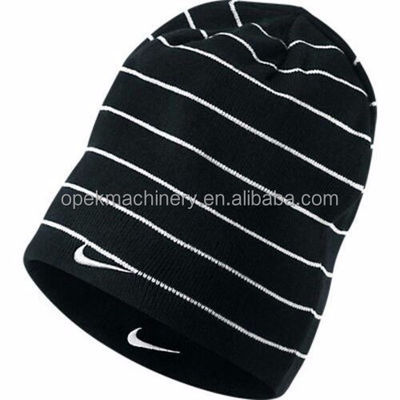 160N-360N Naalden Single Jersey Jacquard Cap Maker voor 500 stuks / dag Productie