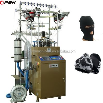 160N-360N Naalden Single Jersey Jacquard Cap Maker voor 500 stuks / dag Productie