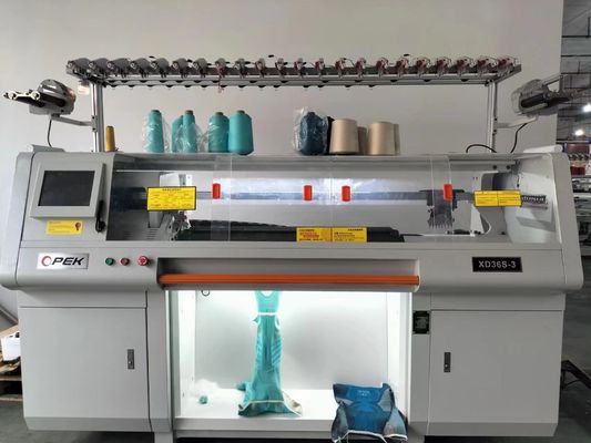 Hoge snelheid en Jacquard-mogelijkheden van Opek Computerized Shoe Upper Knitting Machine