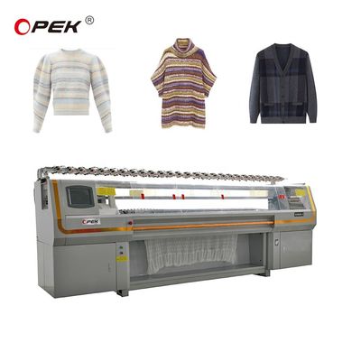 80 inch High Speed Flat Sweater Knitting Machine Aanpasbaar voor klantvereisten