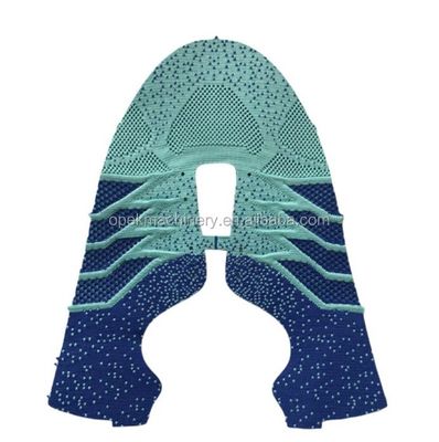 Gecomputereerde Jacquard schoenen Vamp Upper Sweater breimachine 1,2m/s