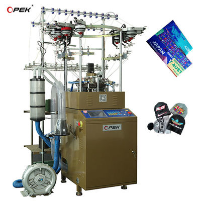 High Cap/Scarf Knitting Machine met 160N-360N naalden en dubbel systeem Leading