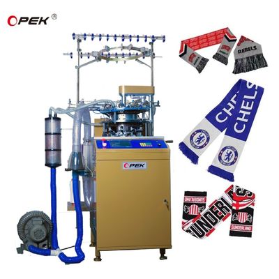 Multi-Gauge OPEK 9 Inch Cylinder Jacquard Circulaire Hoed en Sjaal breimachine
