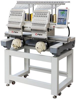 High Speed Multifunctional Chain Stitch Flat Tubular Embroidery Machine voor de overzeese markt