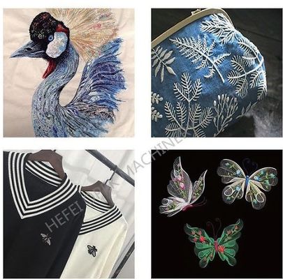 High Speed Multifunctional Chain Stitch Flat Tubular Embroidery Machine voor de overzeese markt