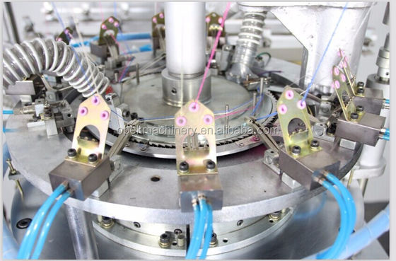 Volledig automatisch alarm digitale breimachine voor gebreide hoeden sjaal in warpstijl