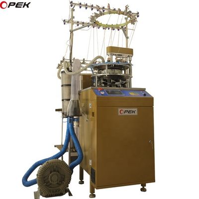 9 inch cilinderdiameter 255 kgs hoge snelheid cirkelvormige sjaal kap weefmachine van OPEK