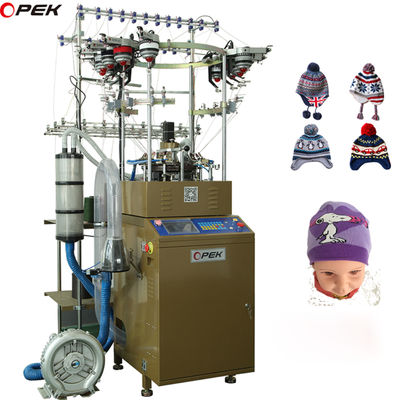 ISO9001 CE-certificaat High Speed Stocking Cap Knitting Machine voor 220V/380V Spanning