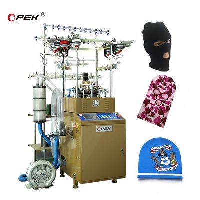 1 W OPEK High Speed Jacquard Hat Knit Machine Automatische smering voor naadloze werking