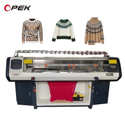 System Computerized Flat Knitting Machine voor 2,5 gram volledig Jacquard truien