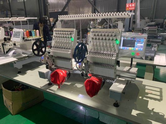 12/15 Naalden 2 Hoofd Borduurmachine Werktafel Grootte 500*1200 Budgetvriendelijk